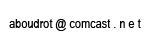 a boudrot at comcast dot net